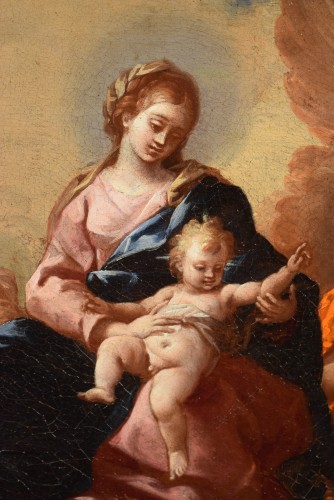 Saint Jean l'Evangéliste à Pathmos - Antonio Domenico Vaccaro (1678-1745) - Romano Ischia